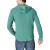 Lucky Brand Men’s Garment Dye Thermal Hoodley(Sea Pine)