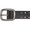 Lucky Brand Men’s Genuine Leather Belt | Classic | Casual | Everyday | Western | American Heritage | Metal Buckle(Grommet and Stud – Black)