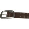 Lucky Brand Men’s Genuine Leather Belt | Classic | Casual | Everyday | Western | American Heritage | Metal Buckle(Grommet and Stud – Brown)