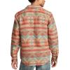 Lucky Brand Men’s Jacquard Humboldt Utility Shirt(Orange Multi)