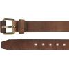 Lucky Brand Men’s Jeans Leather Belt| Classic| Casual| Dress| Everyday| American Heritage| Genuine Leather| Metal Buckle(Covered Roller – Dark Brown)