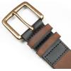 Lucky Brand Men’s Jeans Leather Belt| Classic| Casual| Dress| Everyday| American Heritage| Genuine Leather| Metal Buckle(Double Keeper – Tan)