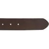 Lucky Brand Men’s Jeans Leather Belt| Classic| Casual| Dress| Everyday| American Heritage| Genuine Leather| Metal Buckle(Roller Buckle With Rivets – Brown)