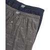 Lucky Brand Men’s Lightweight Plaid Fleece 2 Pack Pajama Pants(Mood Indigo Print/Grey Print)