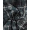 Lucky Brand Men’s Lightweight Plaid Fleece Pajama Pants(Black Plaid)