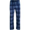 Lucky Brand Men’s Lightweight Plaid Fleece Pajama Pants(Indigo Plaid)