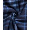 Lucky Brand Men’s Lightweight Plaid Fleece Pajama Pants(Mood Indigo)