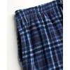Lucky Brand Men’s Lightweight Plaid Fleece Pajama Pants(Mood Indigo)