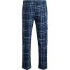 Lucky Brand Men’s Lightweight Plaid Fleece Pajama Pants(Mood Indigo Plaid)