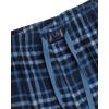 Lucky Brand Men’s Lightweight Plaid Fleece Pajama Pants(Mood Indigo Plaid)