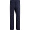 Lucky Brand Men’s Lightweight Plaid Fleece Pajama Pants(Mood Indigo With Embossed Logo)