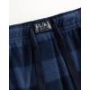 Lucky Brand Men’s Lightweight Plaid Fleece Pajama Pants(Navy Checked Plaid)