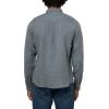Lucky Brand Men’s Linen Western Long Sleeve Shirt(Dark Slate)