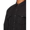 Lucky Brand Men’s Linen Western Long Sleeve Shirt(Phantom)
