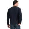 Lucky Brand Men’s Long Sleeve Crew Neck One Pocket French Rib Thermal Shirt(Navy)