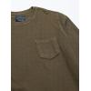 Lucky Brand Men’s Long Sleeve Crew Neck One Pocket French Rib Thermal Shirt(Olive Night)