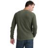 Lucky Brand Men’s Long Sleeve Crew Neck One Pocket French Rib Thermal Shirt(Olive Night)