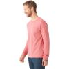 Lucky Brand Men’s Long Sleeve Crew Neck One Pocket French Rib Thermal Shirt(Red Heather)