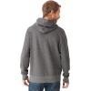 Lucky Brand Men’s Long Sleeve Double Knit Hoodie Sweatshirt(Charcoal)