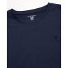 Lucky Brand Mens Long Sleeve Tee Shirts -Soft Crewneck Cotton Tees for Men – Lightweight Mens Shirts for Layering (S-XL)(Mood Indigo)