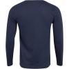 Lucky Brand Mens Long Sleeve Tee Shirts -Soft Crewneck Cotton Tees for Men – Lightweight Mens Shirts for Layering (S-XL)(Mood Indigo)