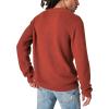 Lucky Brand Mens Men’s Cloud Soft Henley Sweater(Terra Cotta)