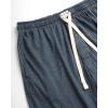 Lucky Brand Mens Pajama Pants – 2 Pack Micro Suede Knit Bottom Joggers for Men with Side Pocket – Mens Lounge Pants (S-XL)(Indigo/Heather Grey)