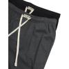 Lucky Brand Mens Pajama Pants – 2 Pack Micro Suede Knit Bottom Joggers for Men with Side Pocket – Mens Lounge Pants (S-XL)(Jet Black/Charcoal Heather)