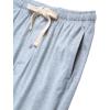 Lucky Brand Mens Pajama Pants – Breathable Baselayer Bottom Joggers for Men with Side Pocket- Casual Mens Lounge Pants (S-XL)(Heather Grey)