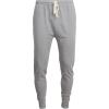 Lucky Brand Men’s Pajama Pants – Breathable Sleep Bottoms and Jogger Pants with Side Pocket – Casual Joggers for Men (S-XL)(Light Heather Grey)