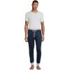Lucky Brand Men’s Pajama Pants – Breathable Sleep Bottoms and Jogger Pants with Side Pocket – Casual Joggers for Men (S-XL)(Mood Indigo/Slimfit)