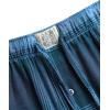 Lucky Brand Men’s Pajama Set – 2 Piece Long Sleeve Crewneck Mens Shirts and Flannel Lounge Pants – Cozy Pajama Pants Set S-XL(Charcoal Greyvintage Indigo Plaid)