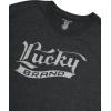 Lucky Brand Men’s Pajama Set – 2 Piece Long Sleeve Crewneck Mens Shirts and Flannel Lounge Pants – Cozy Pajama Pants Set S-XL(Charcoal Heather/Moonlit Ocean Plaid)