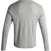 Lucky Brand Men’s Pajama Set – 2 Piece Long Sleeve Crewneck Mens Shirts and Flannel Lounge Pants – Cozy Pajama Pants Set S-XL(Grey Heathersmoked Pearl Plaid)