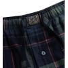 Lucky Brand Men’s Pajama Set – 2 Piece Long Sleeve Crewneck Mens Shirts and Flannel Lounge Pants – Cozy Pajama Pants Set S-XL(Mood Indigomood Indigo Plaid)