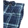 Lucky Brand Men’s Pajama Set – 2 Piece Long Sleeve Crewneck Mens Shirts and Flannel Lounge Pants – Cozy Pajama Pants Set S-XL(Vintage Indigo/Vintage Indigo Print)