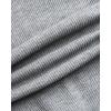 Lucky Brand Men’s Pajama Set – 2 Piece Long Sleeve Waffle Knit Top and Flannel Fleece Thermal Pants – Cozy Men’s Base Layers(Grey Heather/Mood Indigo Plaid)