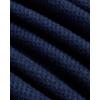 Lucky Brand Men’s Pajama Set – 2 Piece Long Sleeve Waffle Knit Top and Flannel Fleece Thermal Pants – Cozy Men’s Base Layers(Mood Indigo Heather/Mood Indigo Plaid)