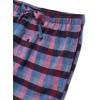 Lucky Brand Men’s Pajama Set – 2 Piece Long Sleeve Waffle Knit Top and Flannel Fleece Thermal Pants – Cozy Men’s Base Layers(Mood Indigo Heather/Mood Indigo Plaid)