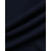 Lucky Brand Men’s Pajama Set – 2 Piece Long Sleeve Waffle Knit Top and Flannel Fleece Thermal Pants – Cozy Men’s Base Layers(Mood Indigo/Blue Plaid)