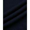 Lucky Brand Men’s Pajama Set – 2 Piece Long Sleeve Waffle Knit Top and Flannel Fleece Thermal Pants – Cozy Men’s Base Layers(Mood Indigo/Grey Plaid)