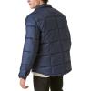 Lucky Brand Men’s Quilted Nylon Shirt Jacket(Blue)