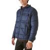 Lucky Brand Men’s Quilted Nylon Shirt Jacket(Blue)
