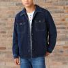 Lucky Brand Men’s Sherpa Lined Indigo Shirt Jacket(# 419 Indigo)