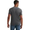 Lucky Brand Men’s Short Sleeve Crew Neck Coyote Rider Tee Shirt(Jet Black)