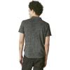 Lucky Brand Men’s Short Sleeve Linen Button Up Shirt(Black)