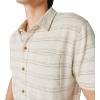 Lucky Brand Men’s Short Sleeve Linen Button Up Shirt(Multi)