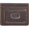 Lucky Brand Men’s Slim Wallet Case | Id Window | Card Slot | Minimalist Design | Lightweight | Leather(Leather Western – Brown)