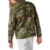 Lucky Brand Men’s Slub Twill Military Jacket(Camo)
