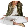 Lucky Brand Men’s Slub Twill Military Jacket(Camo)